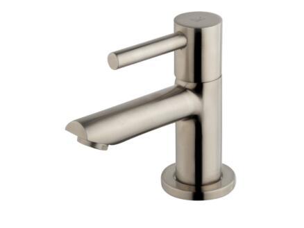 TREVI ROBINET LAVE-MAINS ACIER