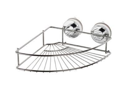 PORTE-FLACON D'ANGLE 298X90X218MM CHROME