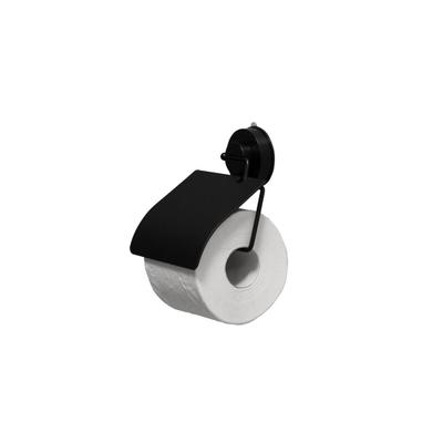 PORTE-PAPIER TOILETTE 165X165X34MM NOIR