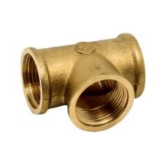 RACCORD TE LAITON 1/4 (N°130)