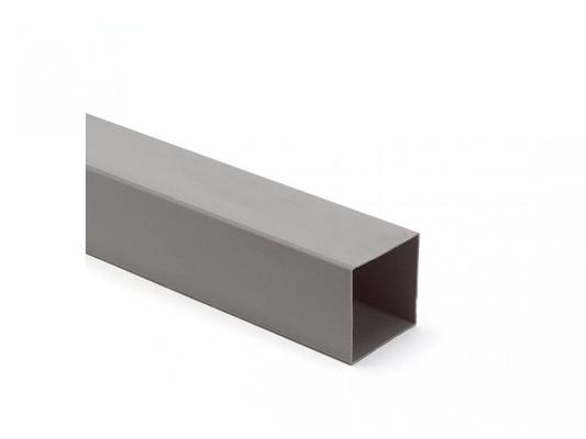 TUYAU PVC COEX CARRE 80MM GRIS 3M