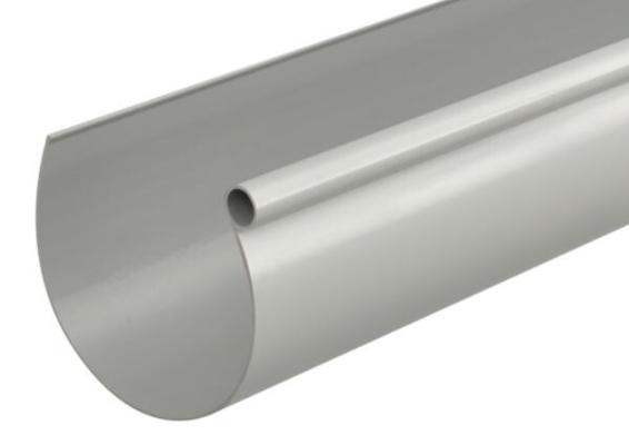 GOUTTIERE GRIS 80 4M