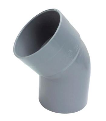 COUDE GRIS CLAIR DIAMETRE 100 45°