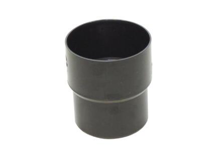 MANCHON 80MM CARBON GREY METALLIQUE