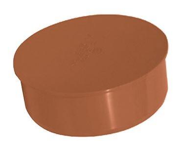 BOUCHON Ø110 ROUGE-BRIQUE