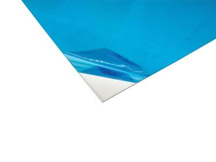 PLAQUE LISSE  PET-G UV 1MM  0.5X0.5M