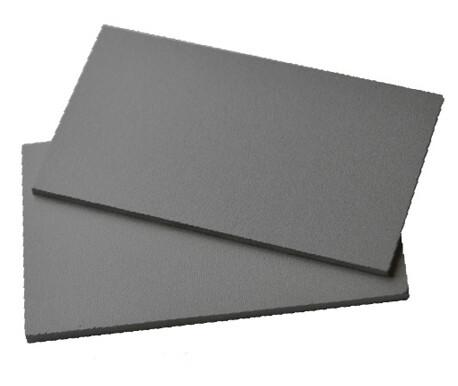 PLAQUE SCAFOAM PVC GRIS 1X2M 5MM