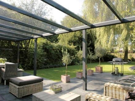 PERGOLA ALUMINIUM L300XP400XH282CM ANTHRACITE RAL 7016
