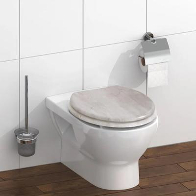 ABATTANT WC MDF LIGHT WOOD