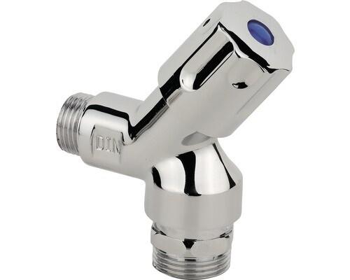 VANNE MURALE COURTE 1/2"ET X3/4"ET +CLAPET ANTI-RETOUR/AERATEUR