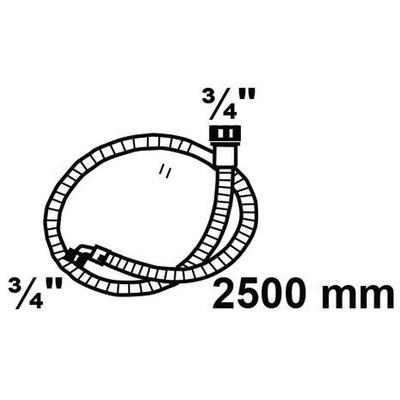 FLEXIBLE 341 ALIMENT PVC 2.5M