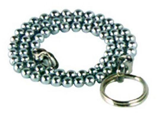 CHAINETTE PERLEE 50CM + ATTACHE