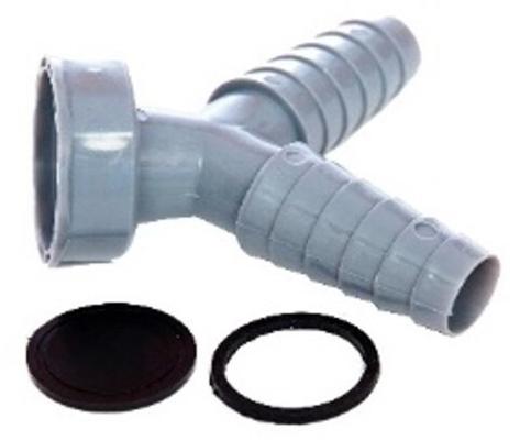 CONNECTION DOUBLE PLASTIQUE 4/4F-EMBOUT 3/4