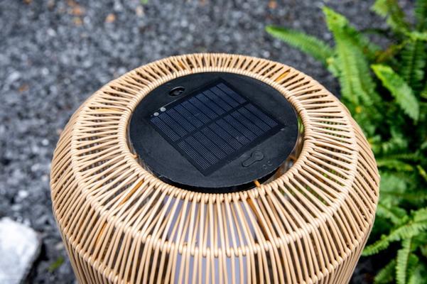 LAMPE SOLAIRE MILOU 55CM RECHARGEABLE