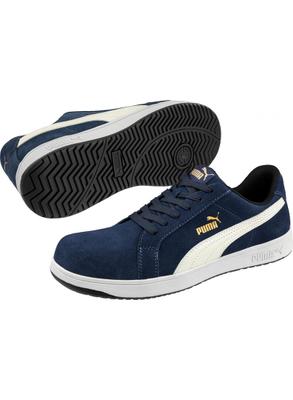 CHAUSSURE SECURITE PUMA S1P ICONIC SUEDE BLEU 46