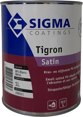 SIGMA TIGRON SATIN BLANC  BLANC  1L