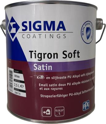 SIGMA TIGRON SOFT SATIN BLANC 2,5L