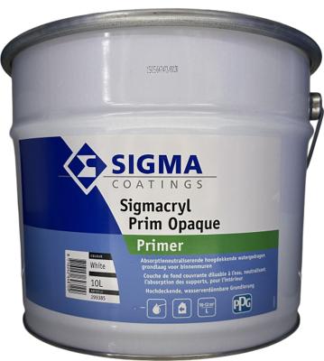 SIGMACRYL PRIM OPAQUE BLANC BLANC 10L