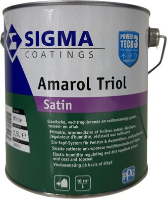 SIGMA AMAROL TRIOL SATIN BLANC BLANC 2,5L