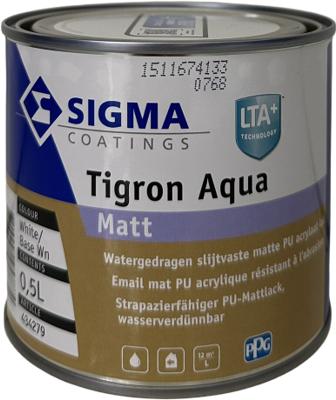 SIGMA TIGRON AQUA MATT WHITE/BASE WN BLANC/BASE WN 0,5L