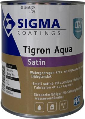 SIGMA TIGRON AQUA SATIN WHITE/BASE WN BLANC/BASE WN 1L
