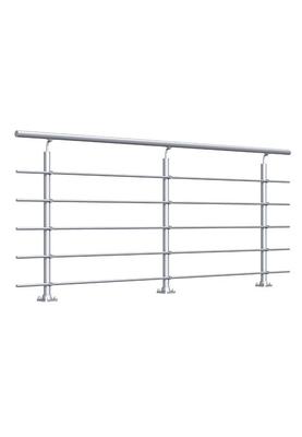 NEW RONDO KIT 250CM FIXATION SOL ALU ANODISE