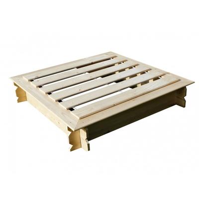 BAC A SABLE AVEC COUVERCLE 100X100CM