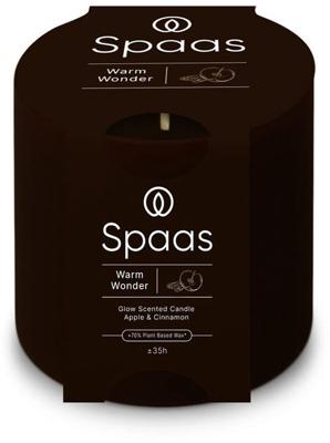 BOUGIE PARFUMEE VERRE POMME ET CANNELLE