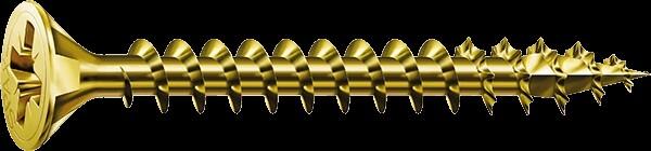 SPAX TETE FRAISEE JAUNE 2X10 M (150PCS)