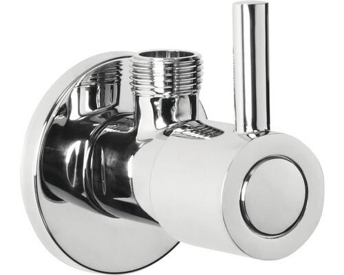 VANNE D'ARRET D'ANGLE CHROME