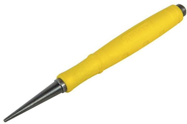 STANLEY CHASSE-CLOUS DYNAGRIP 0.8MM JAUNE