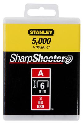STANLEY AGRAFE TYPE A 6MM (5000PCS)