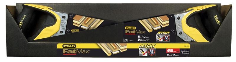 STANLEY FATMAX SCIE JETCULT FINITION FINE 45CM