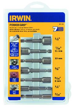 STANLEY COFFRET POWERGRIP 3/16" - 1/2" (7PC)