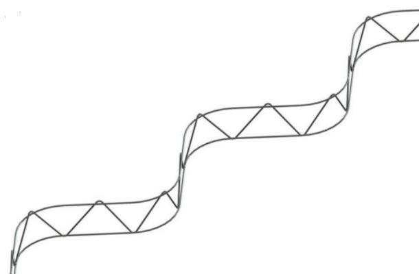 PROFIL ZZ POUR BETON H:8 CM L:2M(PCE)