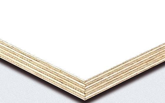 DEMI PANNEAU BETONPLEX BLANC 125X125CM 12MM