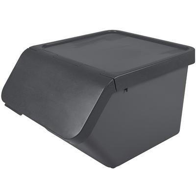 SIGMA HOME UNITE DE TRI COUVERCLE ANHRACITE 45L+60L