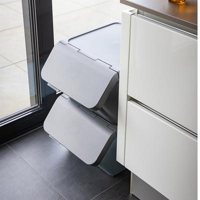 SIGMA HOME UNITE DE TRI COUVERCLE ANHRACITE 45L+60L
