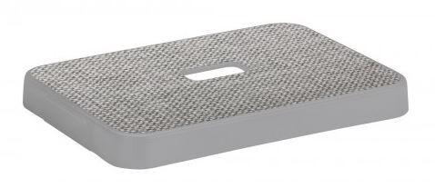 SIGMA HOME COUV BOX 5L TISSU GRIS