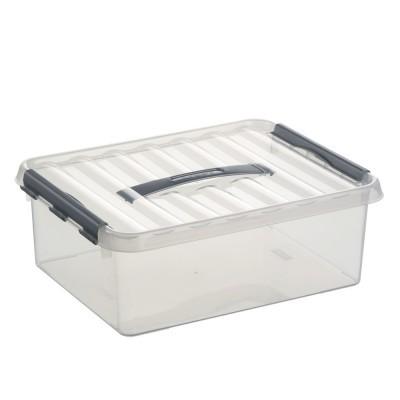 Q-LINE BOITE DE RANGEMENT 12L A4 TAILLE INFERIEURE