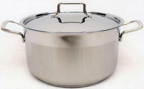 CASSEROLE INOX DIAM.16CM H.10CM