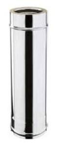 ELEMENT DOUBLE PAROI INOX 316 D:100 1M