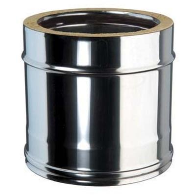 ELEMENT DOUBLE PAROI INOX 316 D:100 25CM