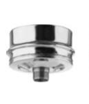 PURGE (SORTIE VERTICALE) DOUBLE PAROI INOX 316 D:100