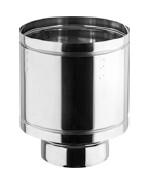 CHAPEAU ANTIREFOULEUR SIMPLE PAROI INOX 316 D:130