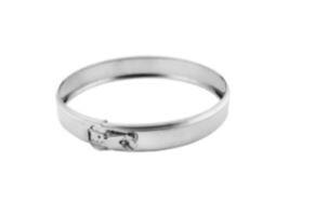 BRIDE DE SECURITE SIMPLE PAROI INOX 316 D:100