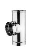 TE 90° M/M/F HAUT SIMPLE PAROI INOX 316 D:180