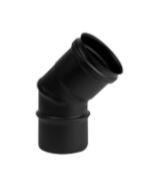 COUDE 45° INOX 316 NOIR D:100