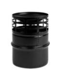 ELEMENT DE FINITION INOX 316 NOIR D:100