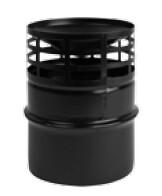 ELEMENT DE FINITION INOX 316 NOIR D:80